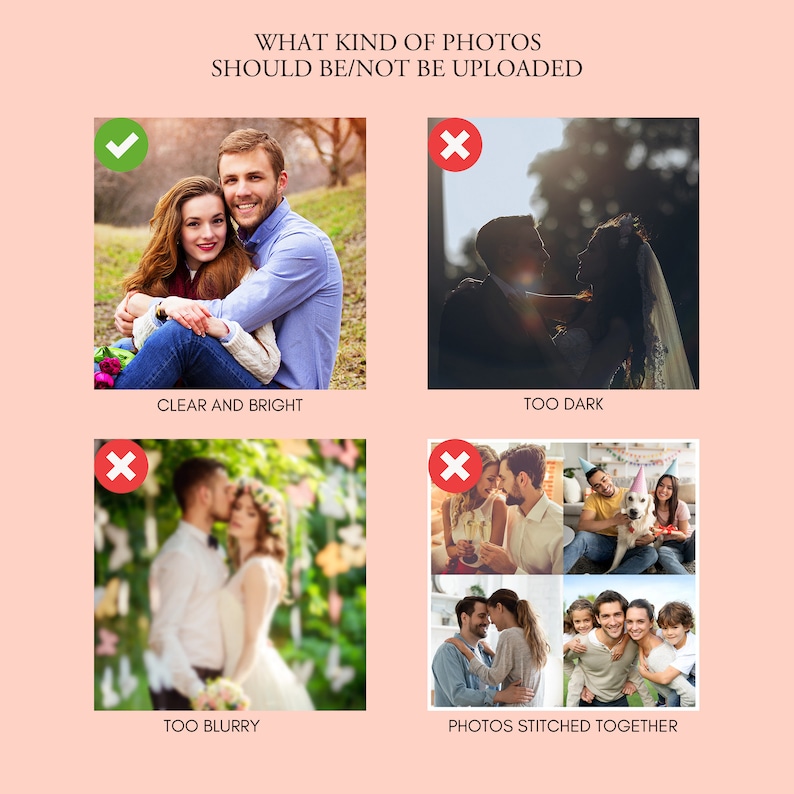 what kind of photo should be uploaded