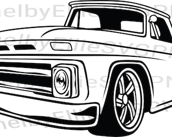 Free Free 193 Square Body Chevy Truck Svg SVG PNG EPS DXF File