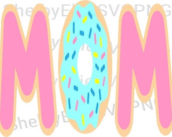 Download Donut Mom Svg Etsy