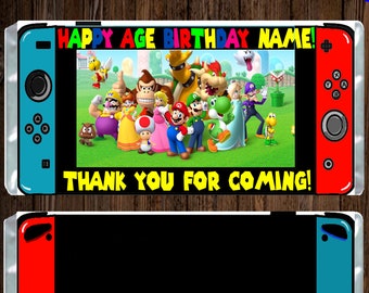 Mario Candy Wrapper Etsy