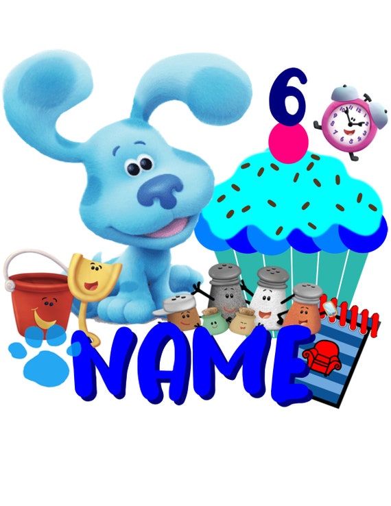 Blues Clues PNG Blues Clues Character Icon PNG Blues Clues | Etsy