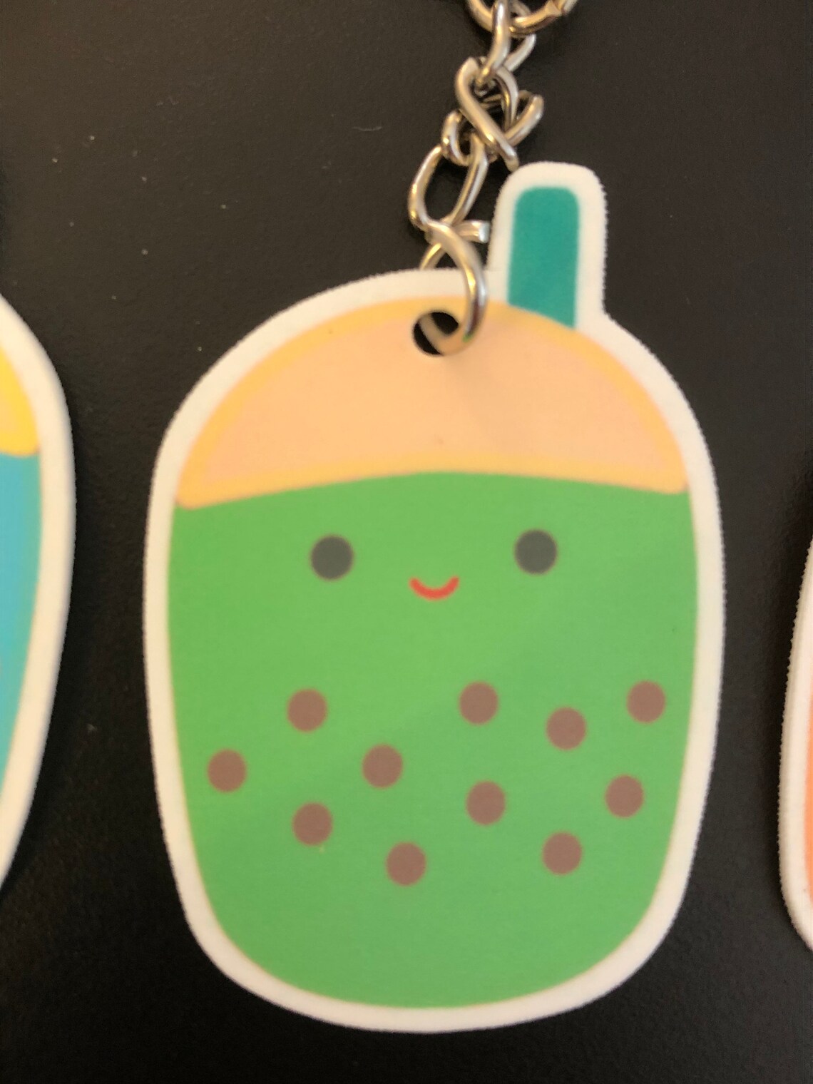 Squishmallow Keychain Boba Bernice with FREE Sticker | Etsy