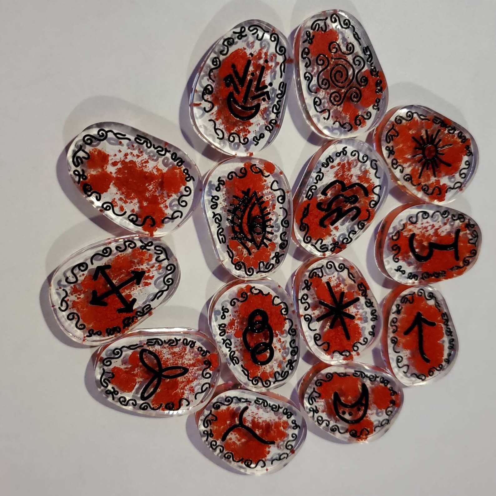 Witch Runes Pagan Runes Divination Runes Fortune Runes | Etsy