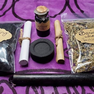 Banishing spell kit Banish Unwanted Persons Thing Spell Kit Bitch Be Gone Remove Someone From Your Life banish person banishing salt