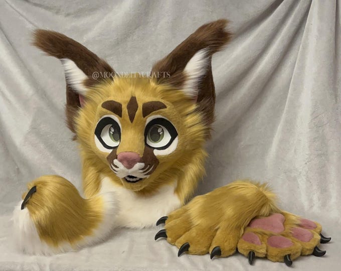 Premade Caracal Fursuit Mini Partial - Etsy