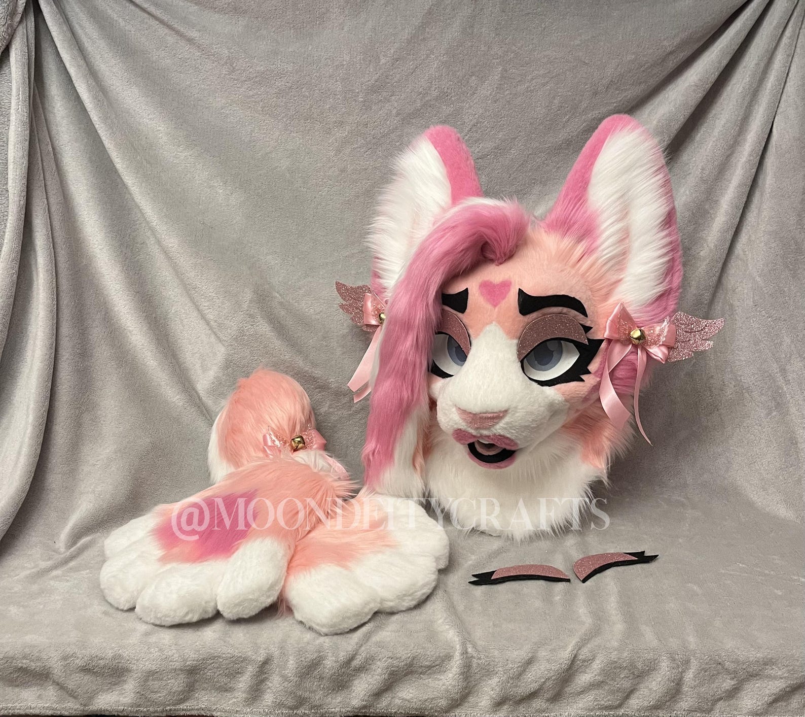Premade Lovestruck Bunny Fursuit Mini Partial - Etsy