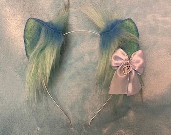 Mint micro cat ears
