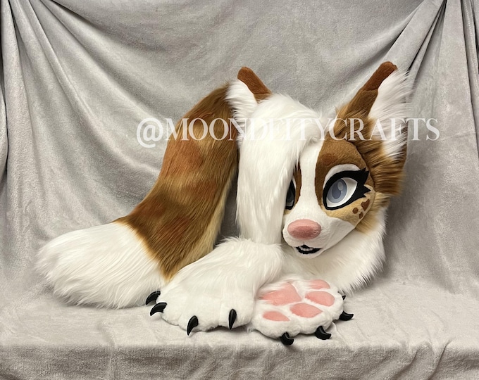 Premade Border Collie Fursuit Mini Partial - Etsy