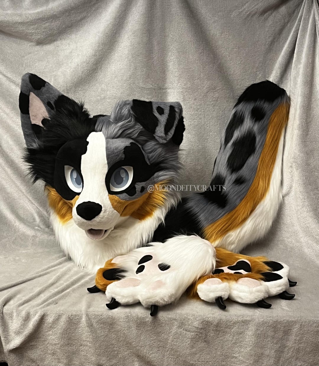 Premade Australian Shepherd Fursuit Mini Partial - Etsy