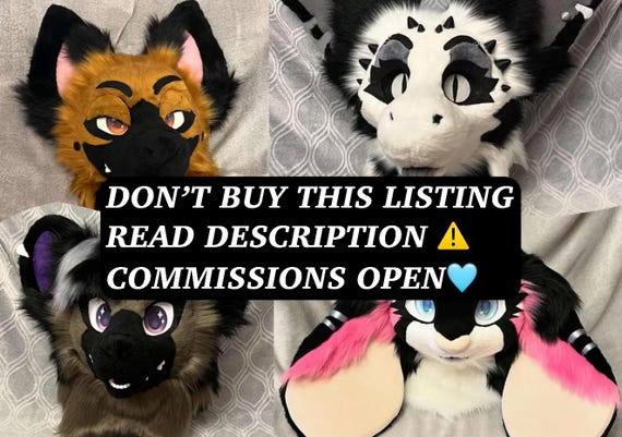 READ DESCRIPTION Fursuit commission QUOTES