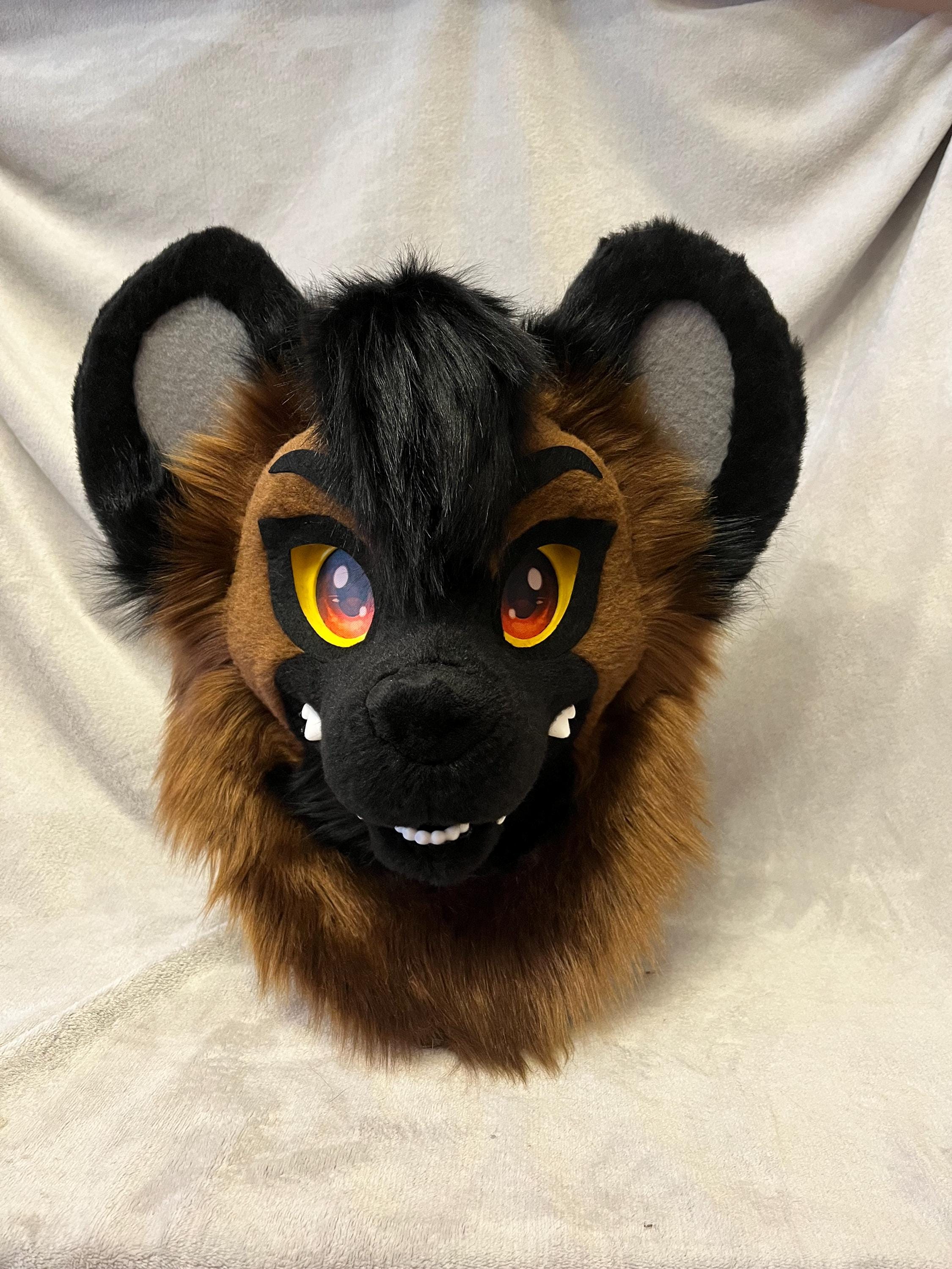 Premade Hyena Fursuit Head - Etsy