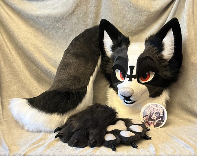 Premade Wolf Fursuit Mini Partial - Etsy
