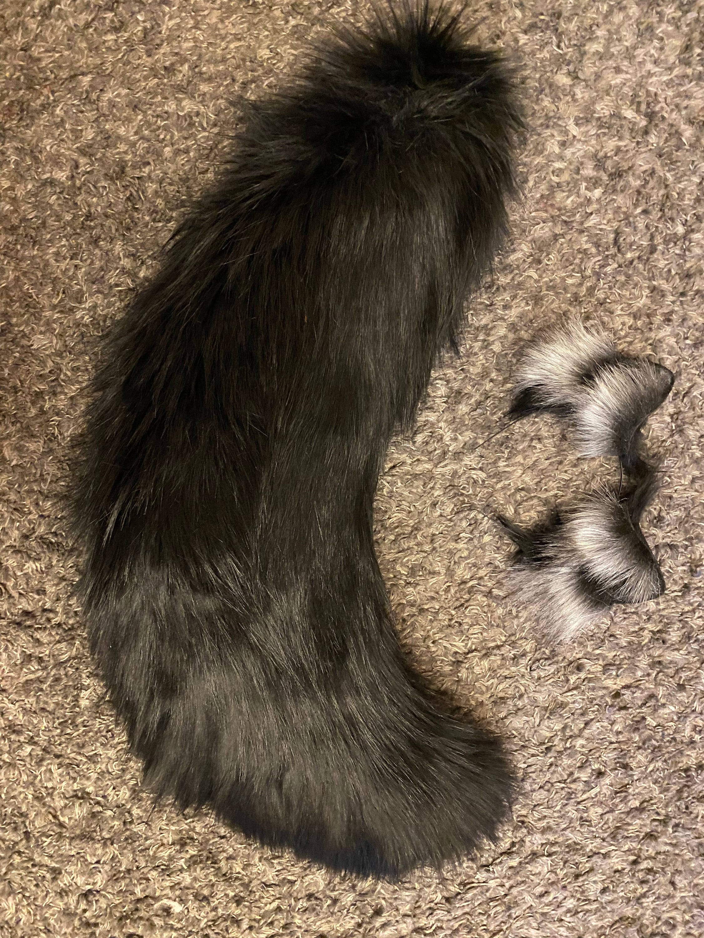 Set di 3 pezzi fascia con orecchie da gatto, coda di ... - Shein