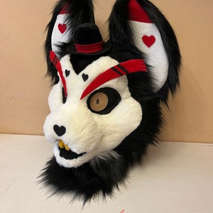 Premade Husk fursuit hoofd afbeelding 2