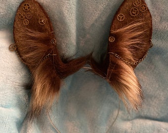 Steampunk bunny ears