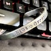 Riot Grrrl Bracelet, optional custom personization, 90s movement, women's rights, feminist jewelry, alt skinny metal cuff
