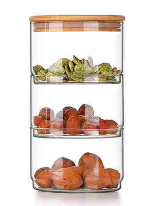 Stackable Glass Storage 