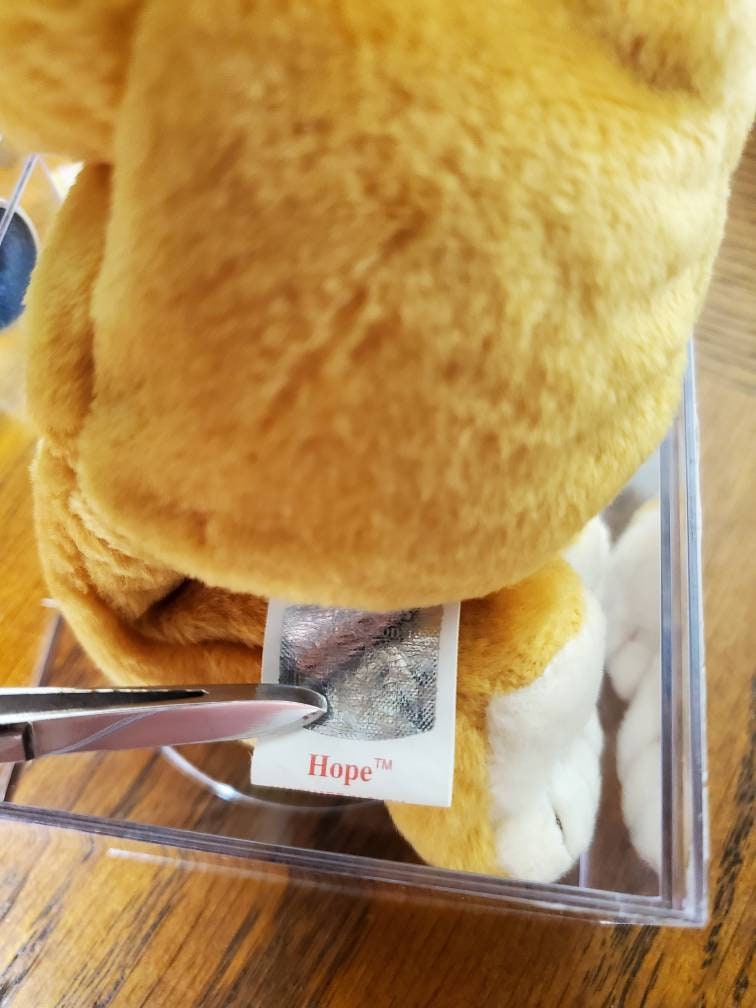 Rare Beanie Baby Hope Etsy