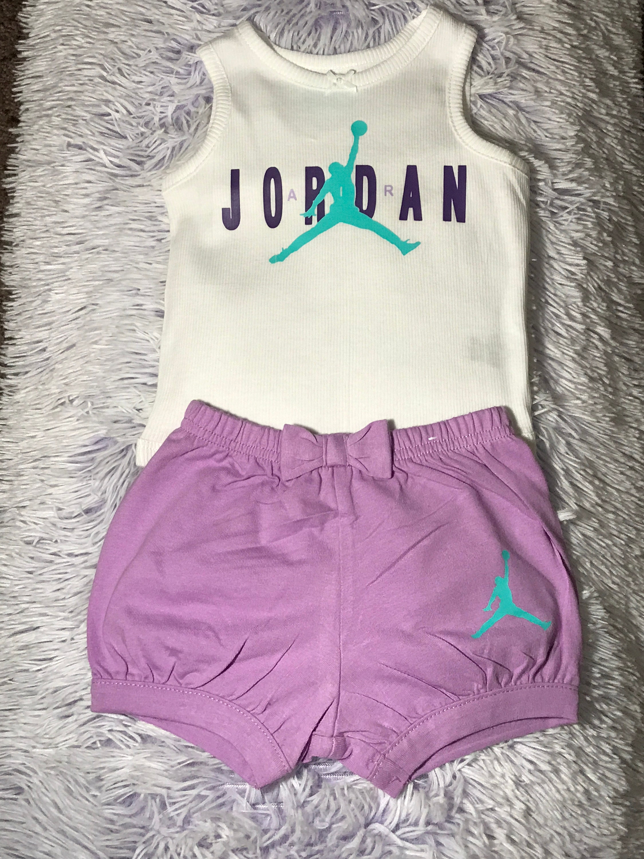 Jordan Inspired baby girl outfit Etsy