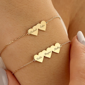 Kids Heart Bracelet Etsy Canada