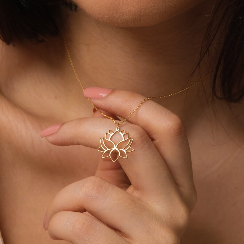 Which Spiritual Jewelry Collections do you want? 11 Lotus Necklace for Woman, Lotus Flower Jewellery