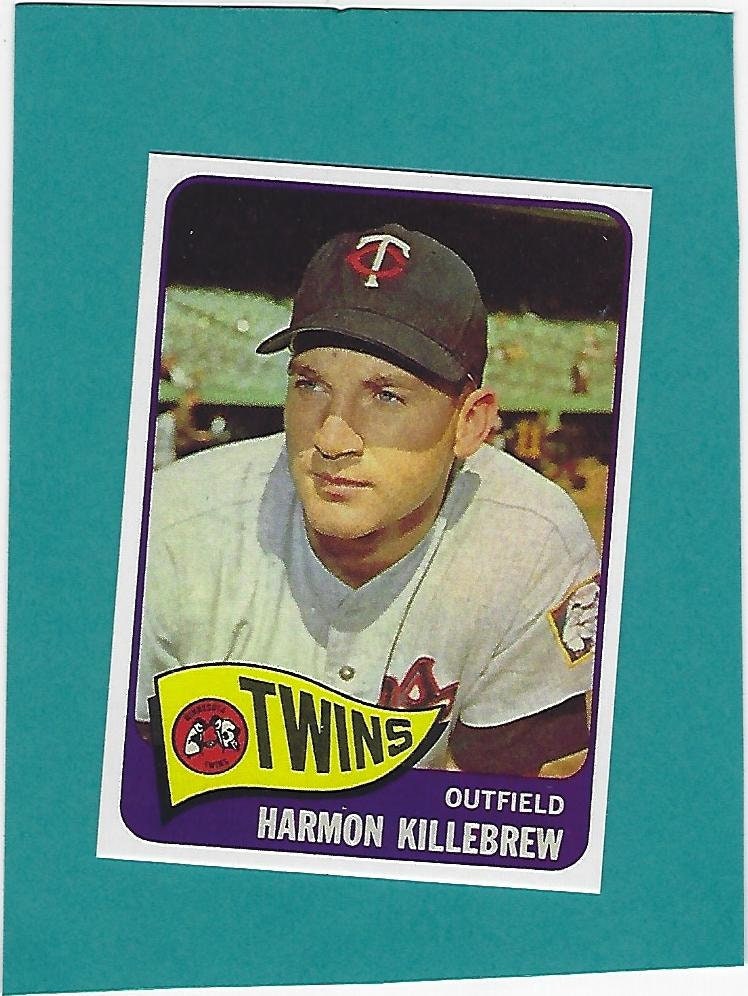 1971 Topps Harmon Killebrew Baseball Card #550 ~ Ex/mt (oc)