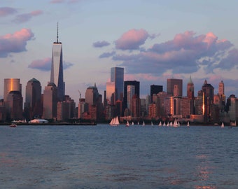 Sunset on Lower Manhattan