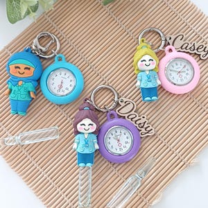 Personalised Ampoule Opener / Fob Watch – Custom Nurse, Midwife & Paramedic Gift – Healthcare Professional