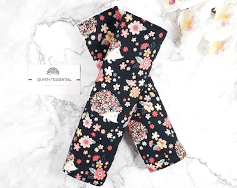 Hedgehog Floral Cotton Seat Belt Cover: Comfort Car Strap