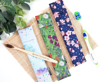 Waterproof Fabric Toothbrush Pouch: Eco-Friendly Travel Case