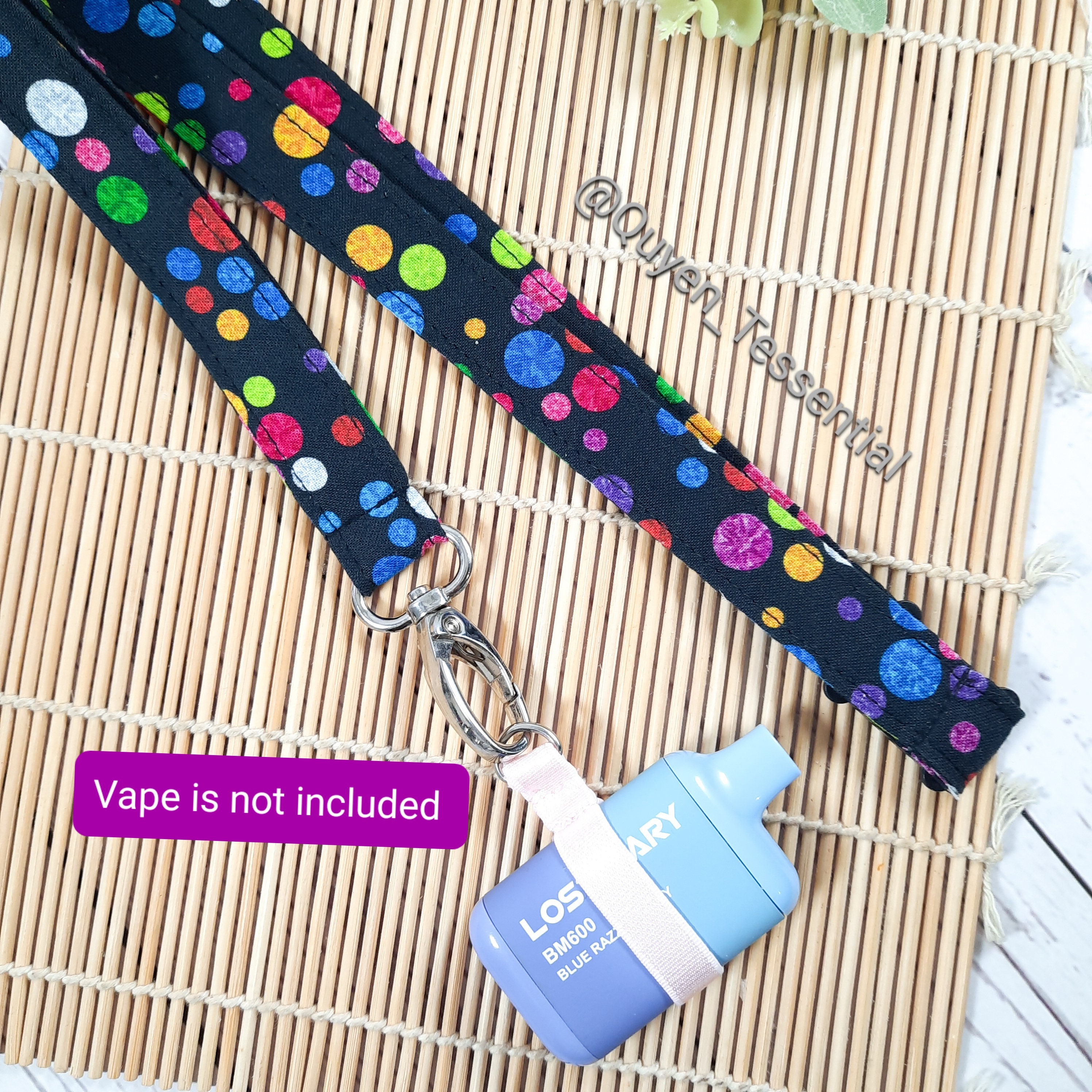 Patterned Vape Lanyard, Lost Mary Holder, Anti Loss