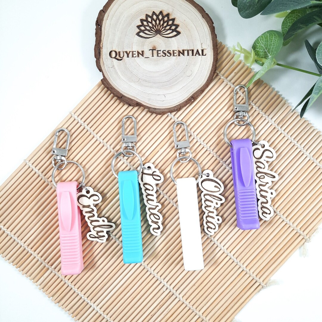 Boho Names Ampoule Opener Keyring Personalised Vial Opener Lanyard