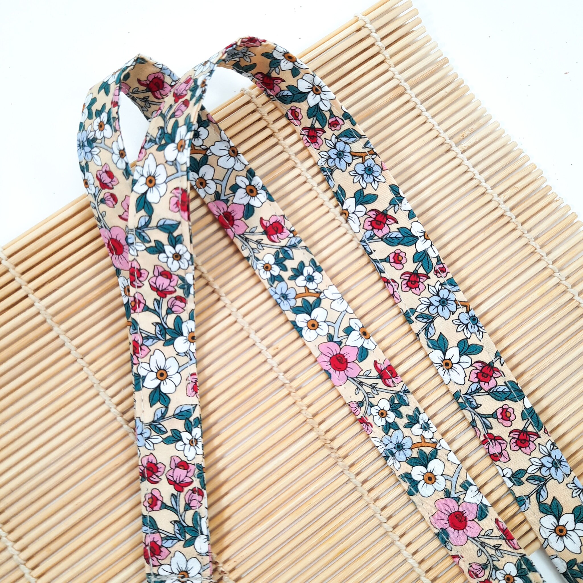 Cream Floral Lanyard Work Lanyard Holder id Holder Key - Etsy UK