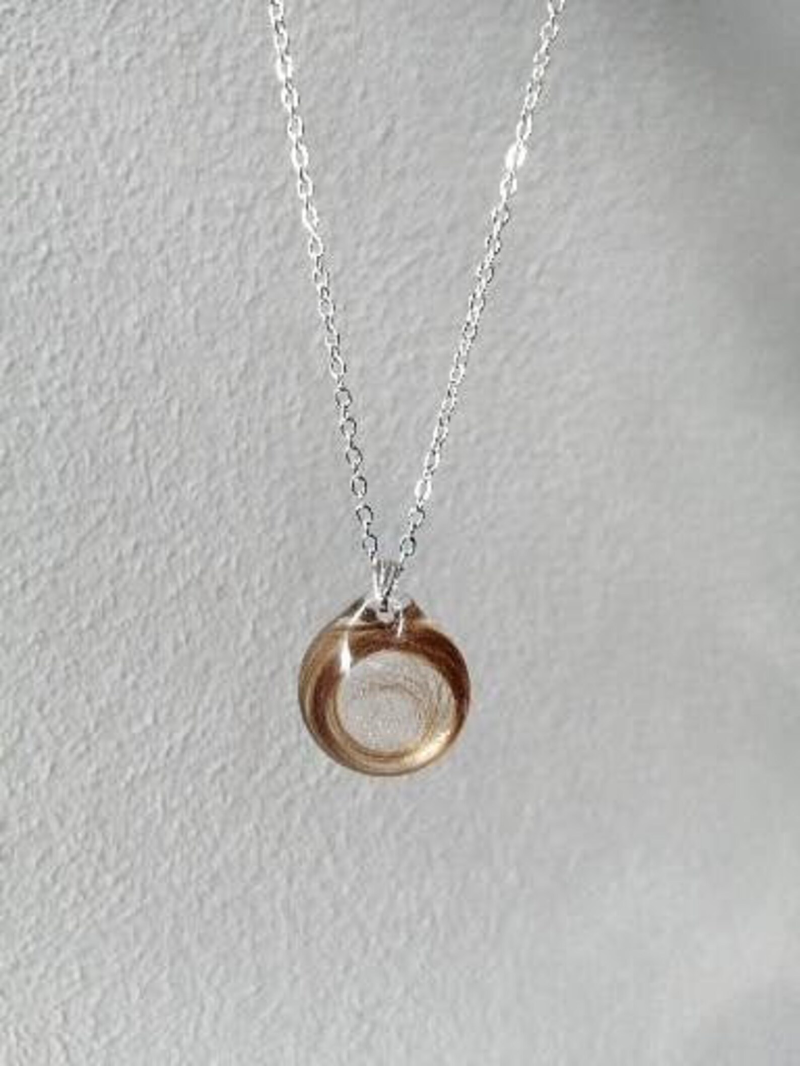 Beautiful keepsake baby/loved ones hair pendant Etsy