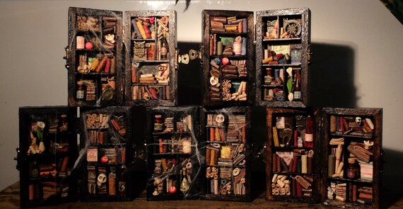 Miniature Libraries - Miniatuurbibliotheken - Victorian-mini Books