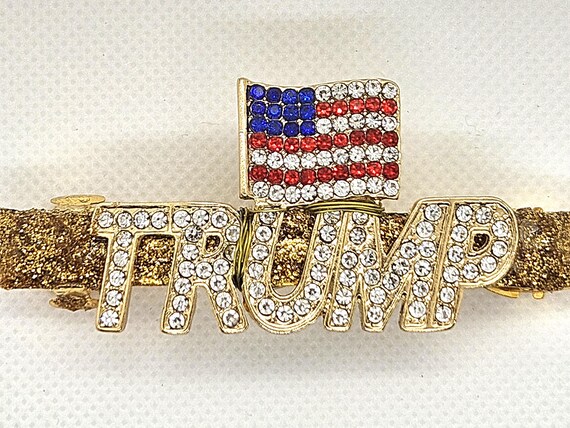 American Flag Rhinestone Barrette Made in France  $35 NEW AMERICAN USA FLAG RHINESTONE BARRETT HAIR CLIP PATRIOTIC  main image 4