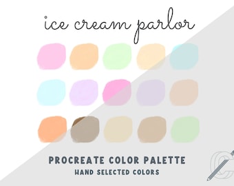 Sorveteria - Minipaleta de Cores Procreate