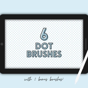6 Polka Dot Procreate Pinsel