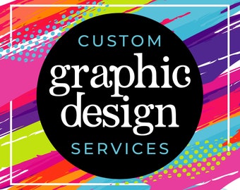Custom Graphic Design Service | Logo, T-Shirt, and Sticker Design (Digital Files)