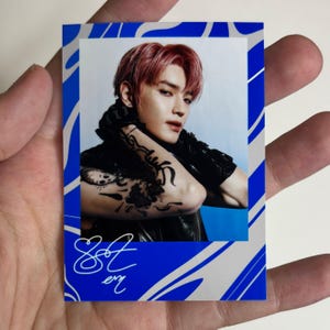 NCT 127 Punch Swirl Fanmade Photocards | Taeyong | Johnny | Yuta | Doyoung | Jaehyun | Jungwoo | Mark | Haechan |