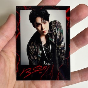 NCT 127 Favorite Red Lightning Fanmade Photocards | Taeyong | Johnny | Yuta | Doyoung | Jaehyun | Jungwoo | Mark | Haechan |