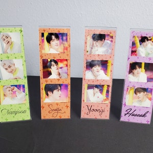 BTS Diamond Bookmarks/Photo Strips | RM/Namjoon | Jin | Yoongi/Suga | Hoseok/J-Hope | Jimin | Taehyung/V | Jungkook