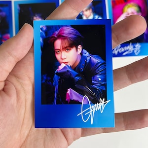 ATEEZ WILL Blue Fanmade Photocards | Hongjoong | Seonghwa | Yunho | Yeosang | San | Mingi | Wooyoung | Jongho