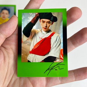 stray-kids-maniac-green-black-fanmade-photocards-bang-chan-lee-know