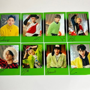 stray-kids-maniac-green-black-fanmade-photocards-bang-chan-lee-know