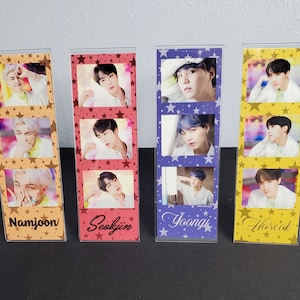 BTS Star Bookmarks/Photo Strips | RM/Namjoon | Jin | Yoongi/Suga | Hoseok/J-Hope | Jimin | Taehyung/V | Jungkook