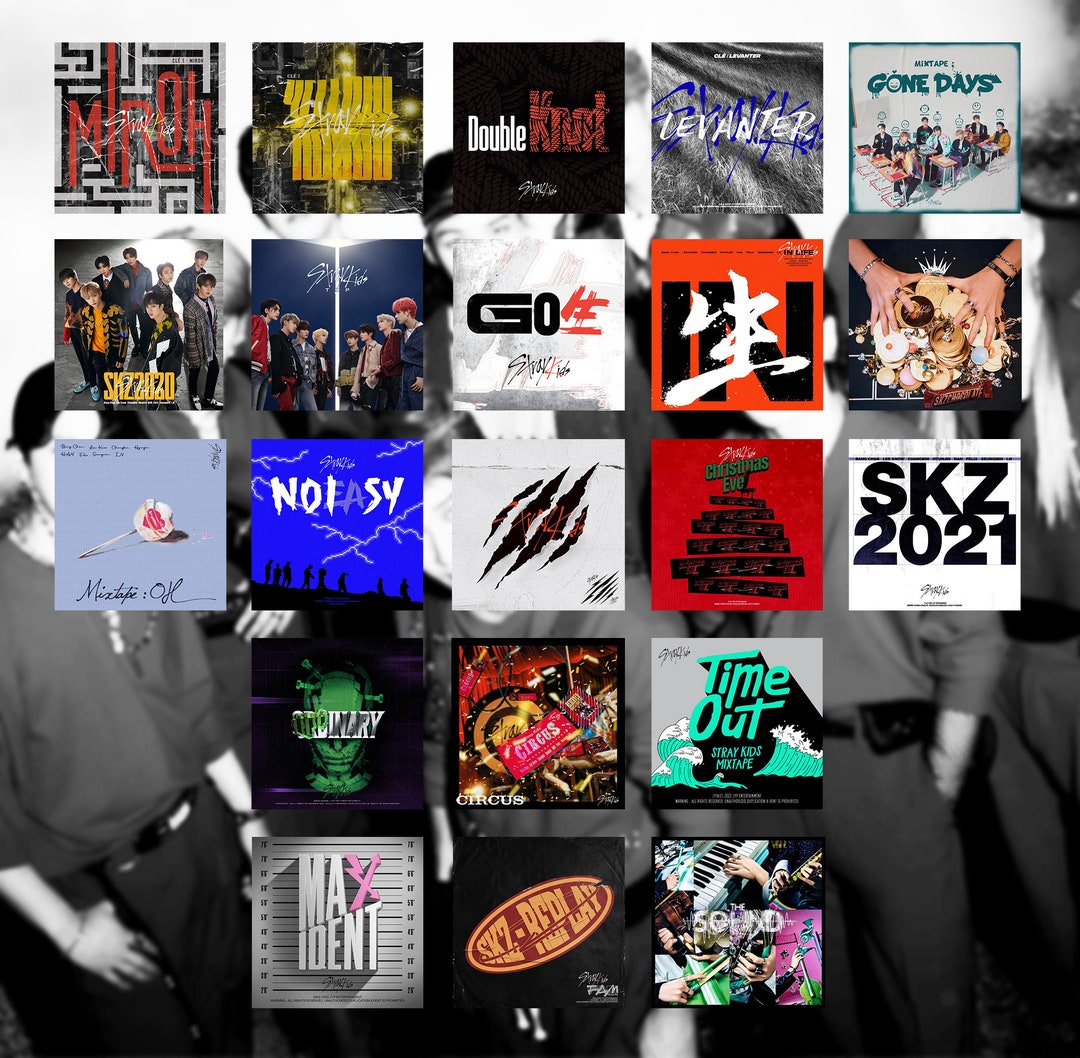 Stray Kids Album Stickers | Bang Chan/chan | Lee Know/minho