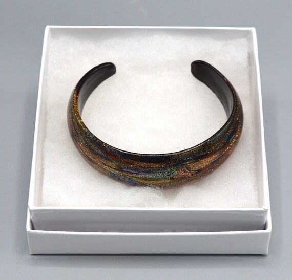 Murano glass cuff bracelet discount