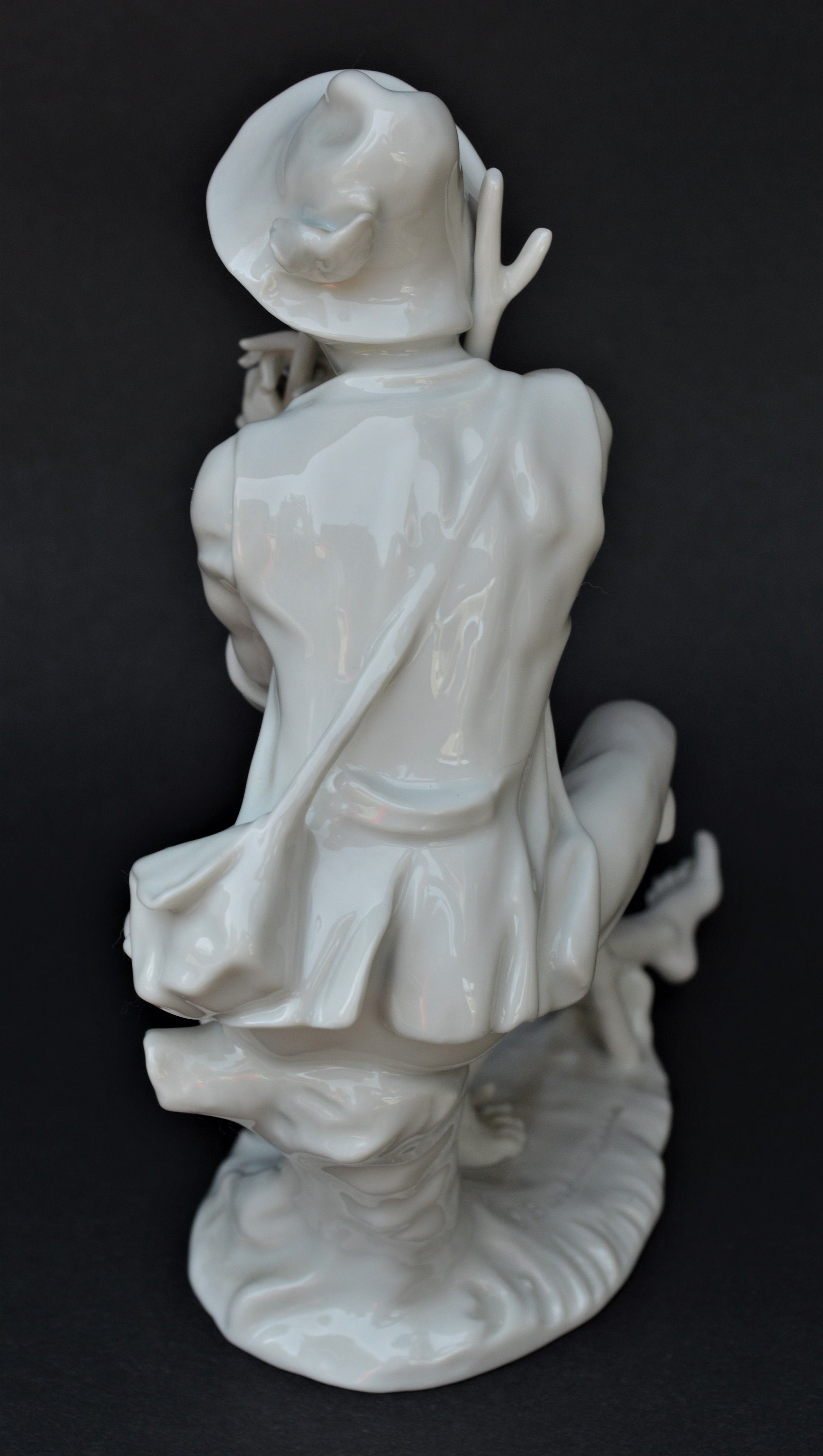 Vintage Kaiser W. Germany Porcelain Figurine of Man Playing Etsy