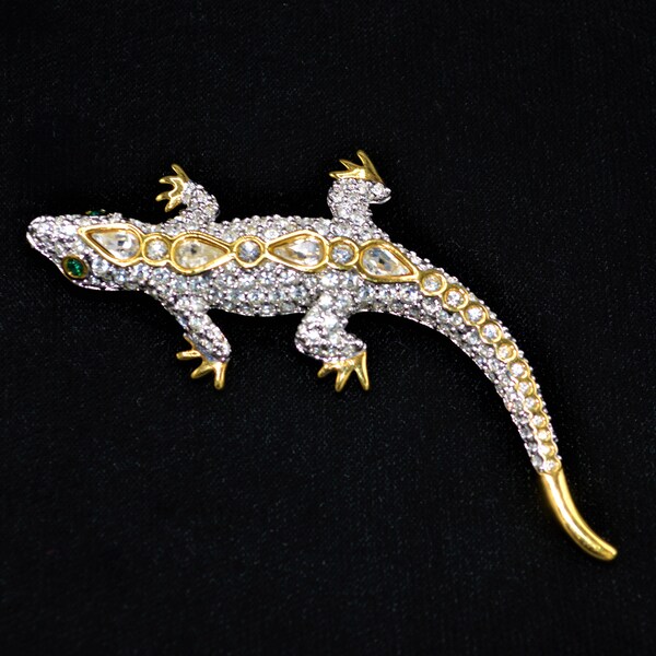 Swarovski Brooch - Etsy